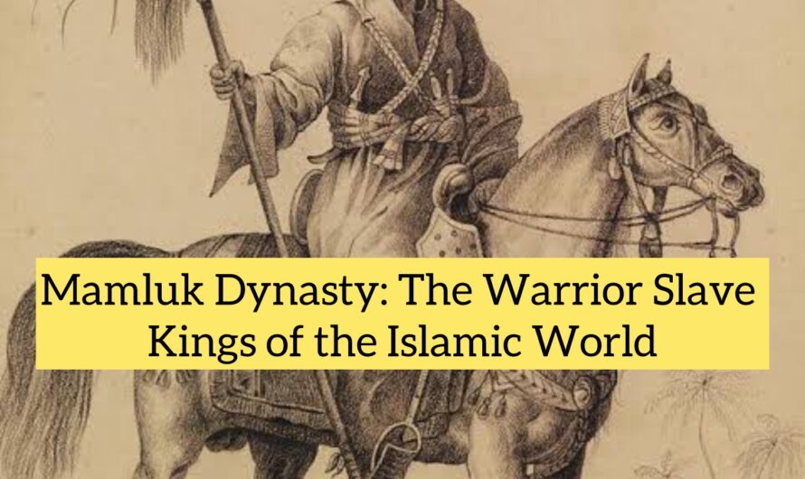 Mamluk Dynasty: The Warrior Slave Kings of the Islamic World